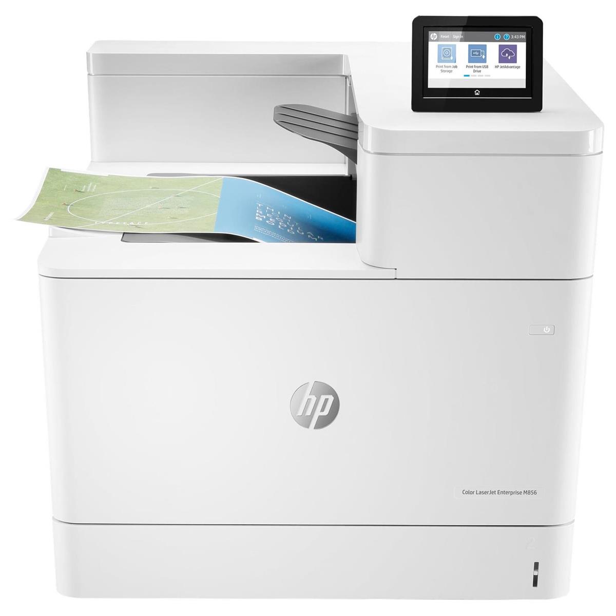 

HP M856dn Color LaserJet Enterprise Printer, 550 Sheet Standard Input Tray