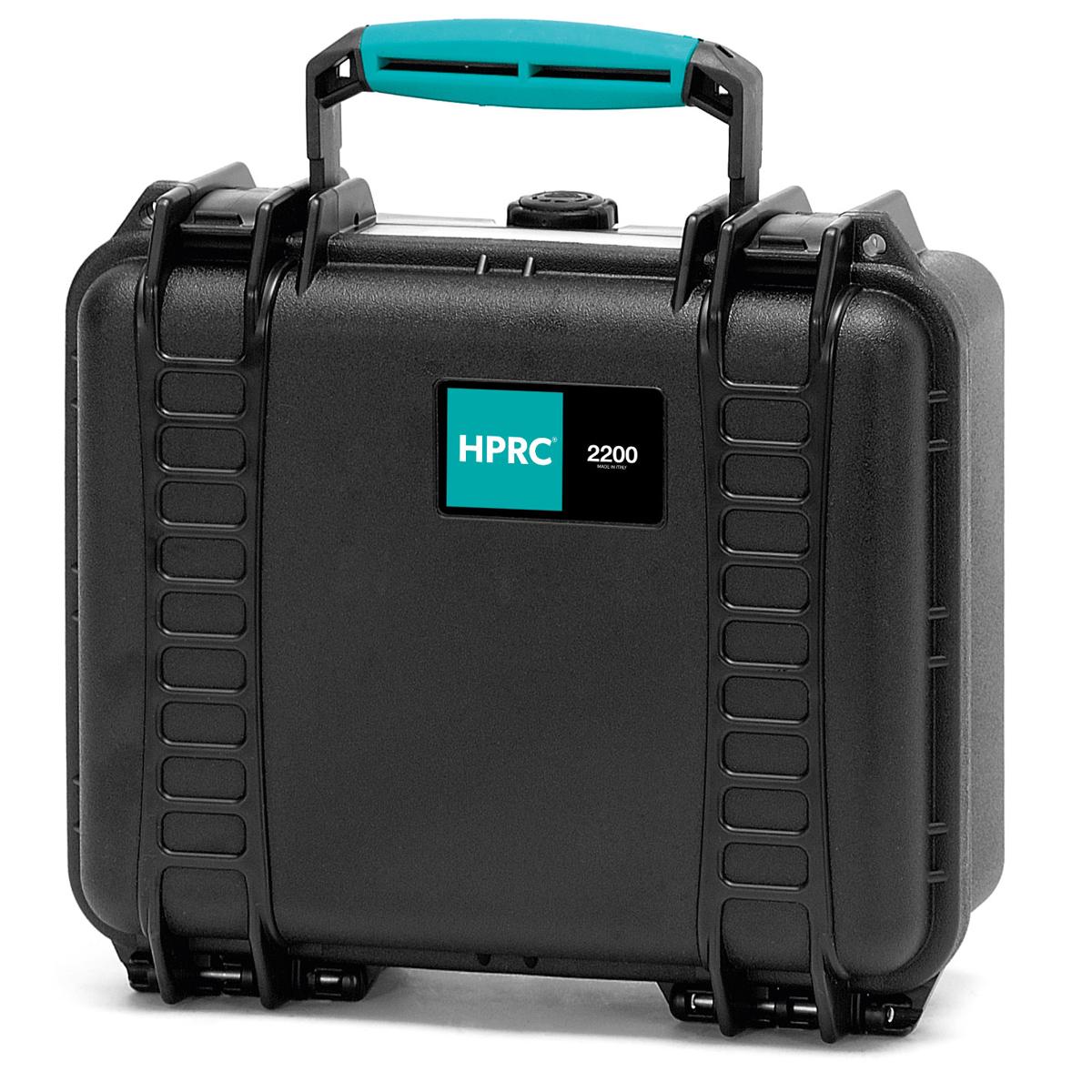 

HPRC 2100CUB Resin Hard Case with Cubed Foam, Black with Blue Handle
