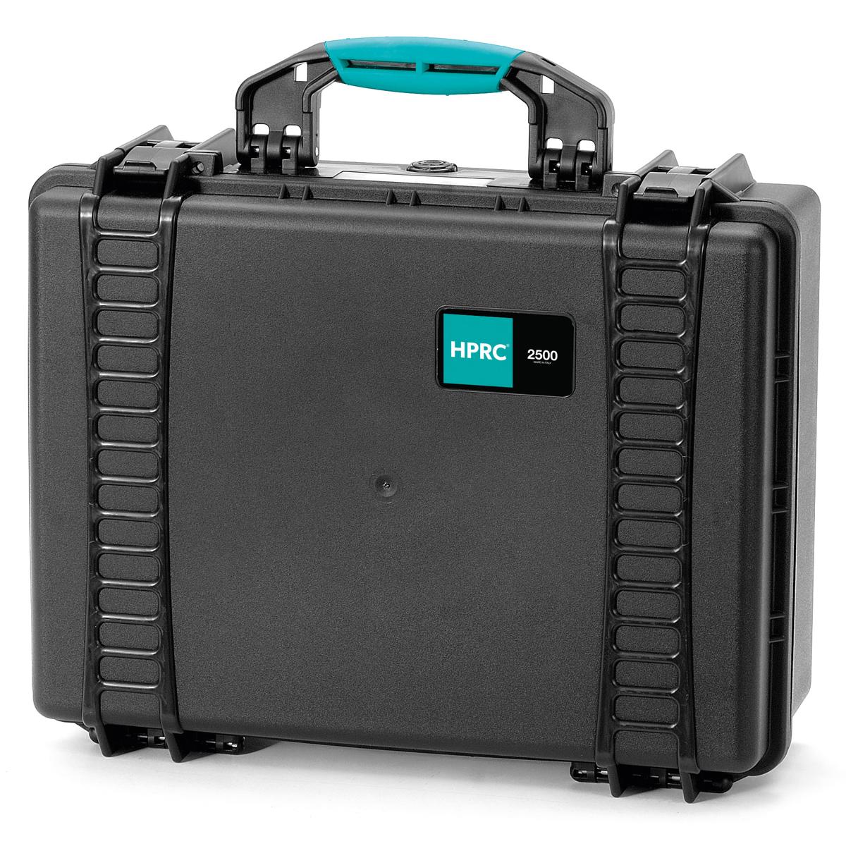 

HPRC 2500E Resin Hard Case without Foam, Black with Blue Handle