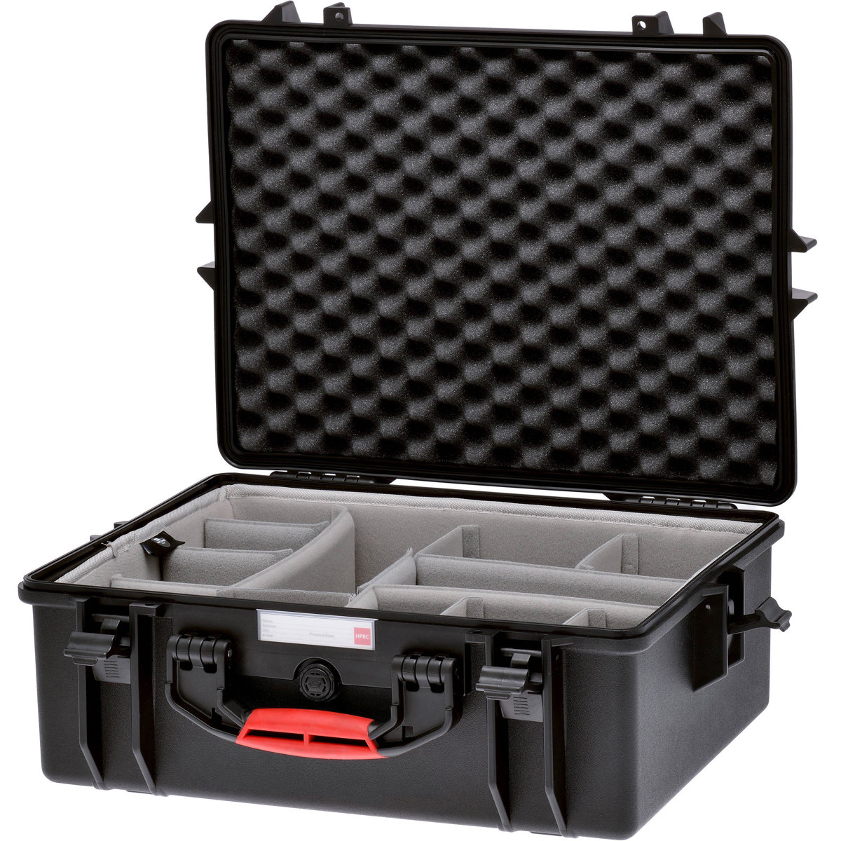 

HPRC 2600 Water-Resistant Hard Case with Second Skin, Black