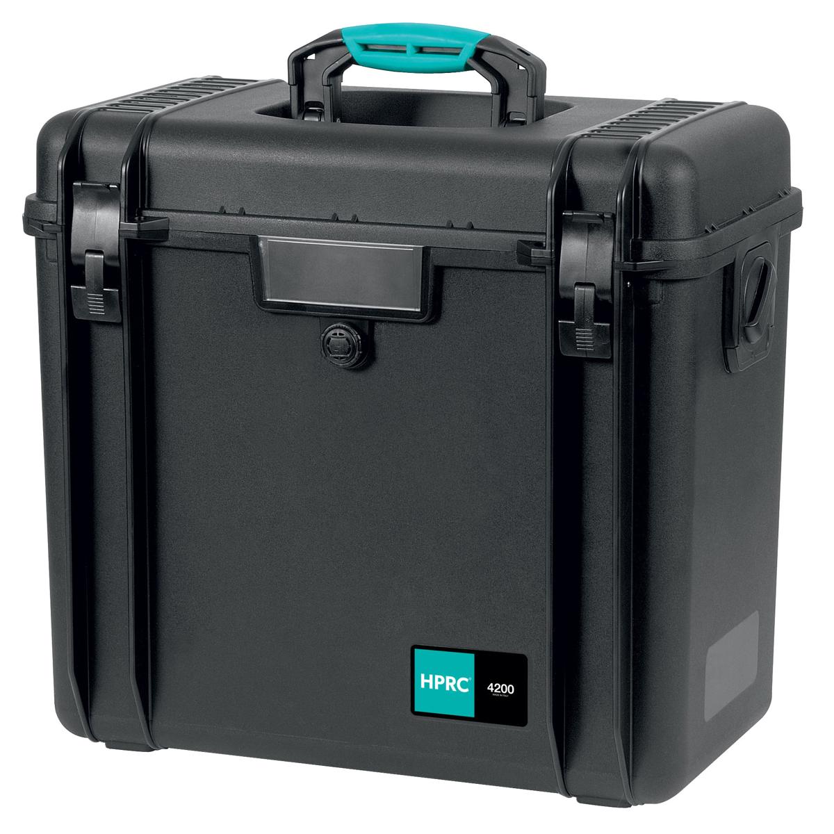 

HPRC 4200E Resin Hard Case without Foam, Black with Blue Handle