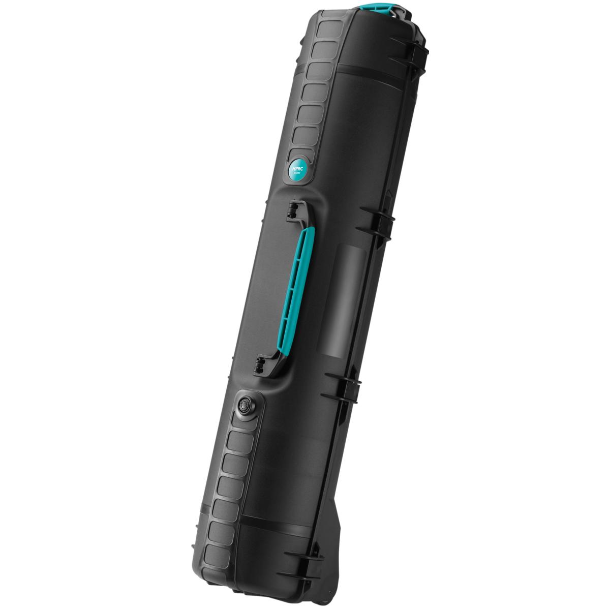 

HPRC 6500WE Wheeled Resin Hard Case without Foam, Black with Blue Handle