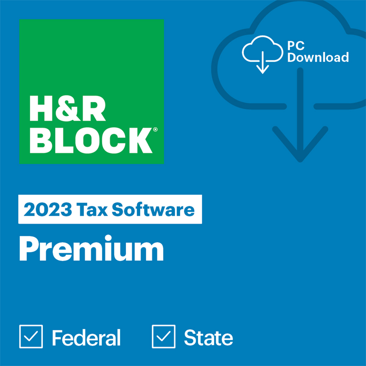 

H&R Block Tax Software Premium 2023 for Mac, 1-User, Download