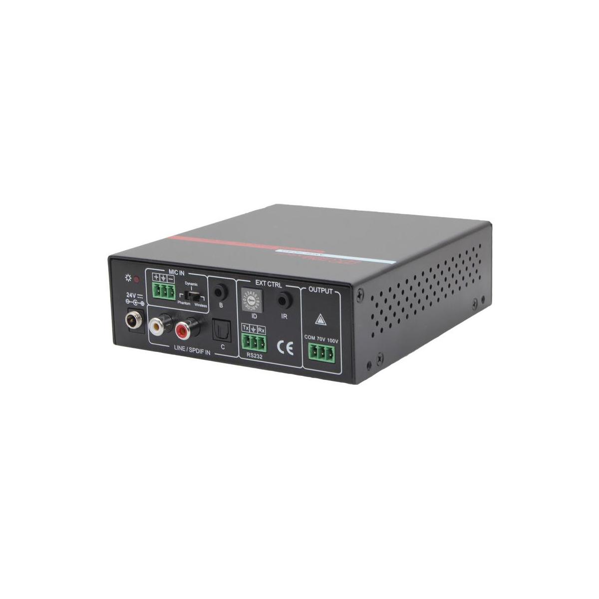Image of Hall Research AMP-7040 40W Audio Amp for 70V or 100V Systems