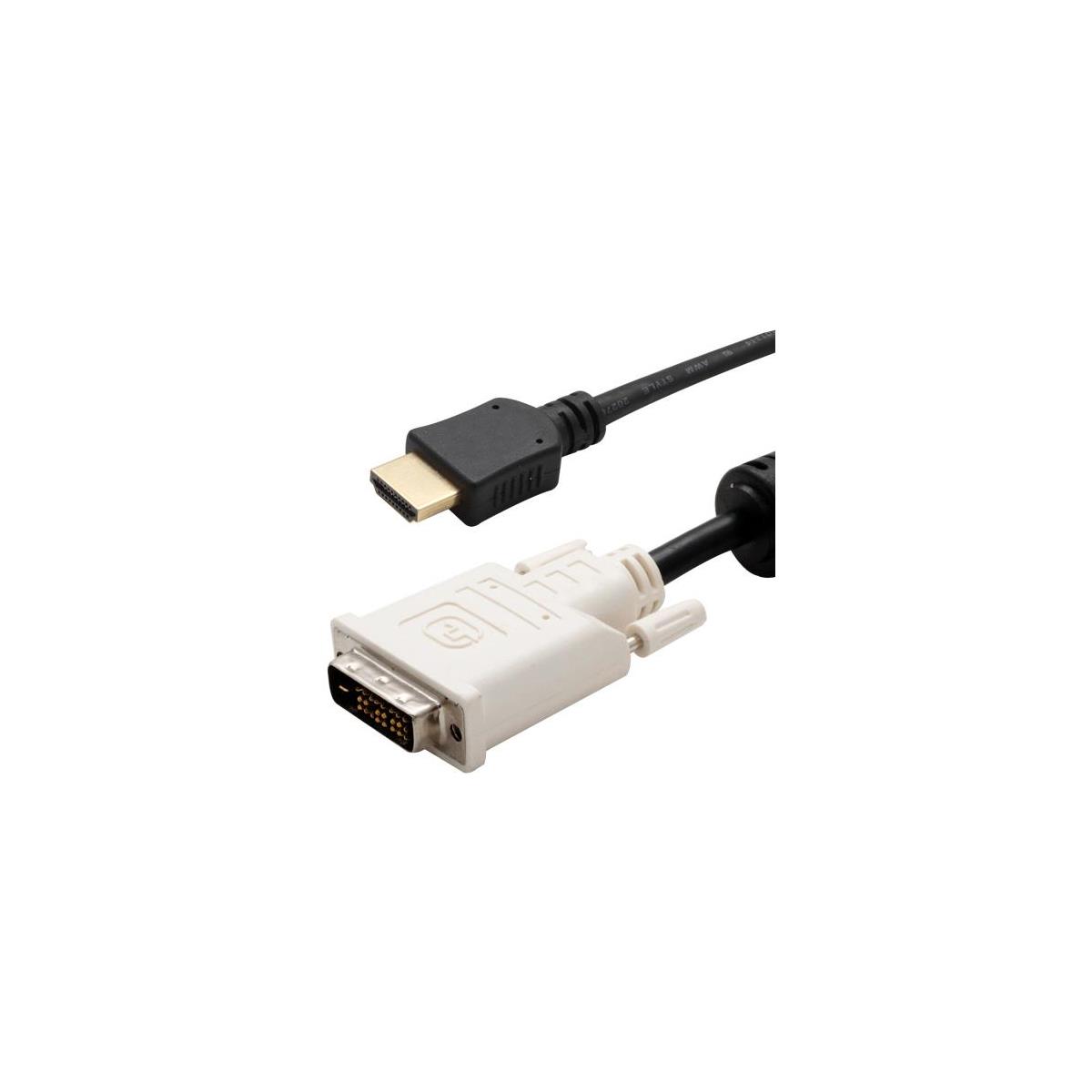 Image of Hall Research 2m/6.56' DVI-to-HDMI Cable