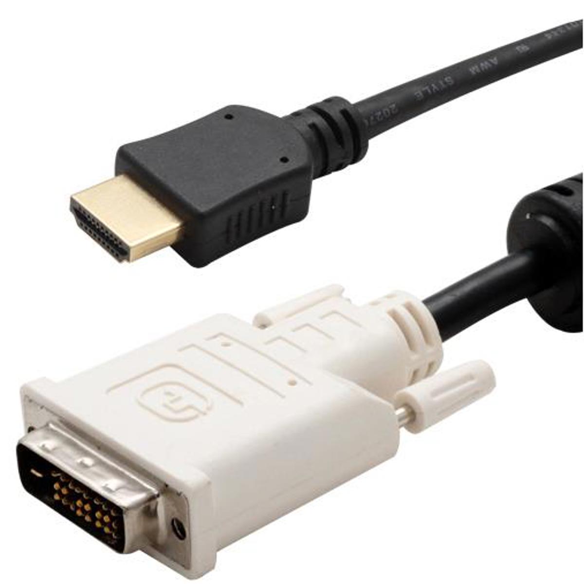 Image of Hall Research 5m/16.40' DVI-to-HDMI Cable