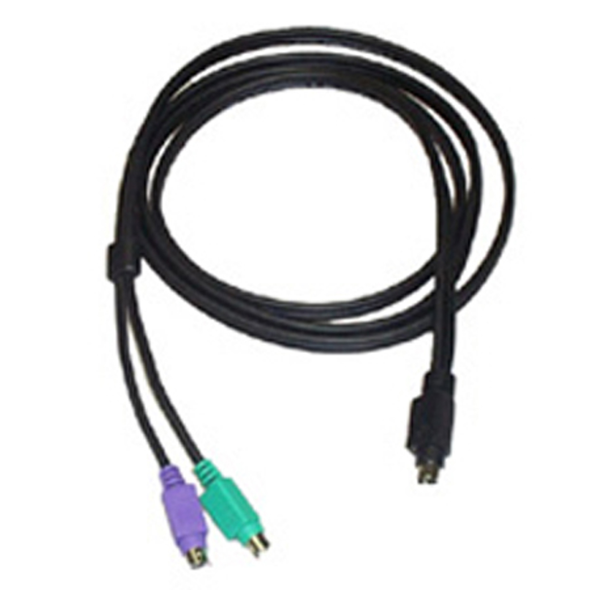 

Hall Research 6' 6-pin Mini Din Male to Two 6-pin Mini Din Male Cable