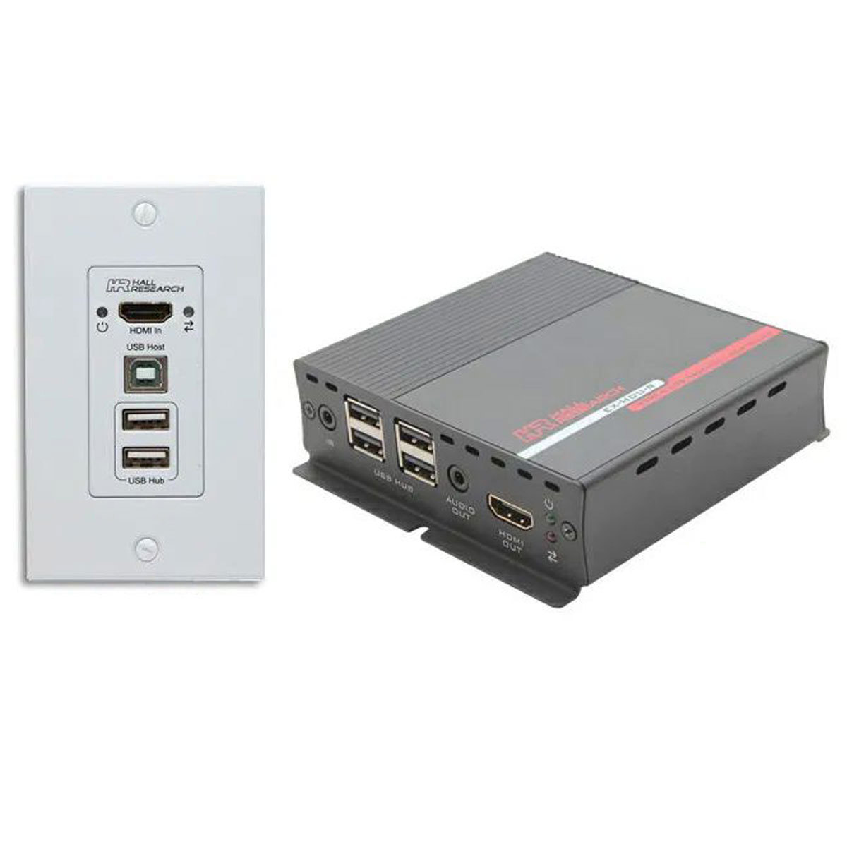 

Hall Research EX-HDU-IP Audio, Integrated Control and IP Extender Kit