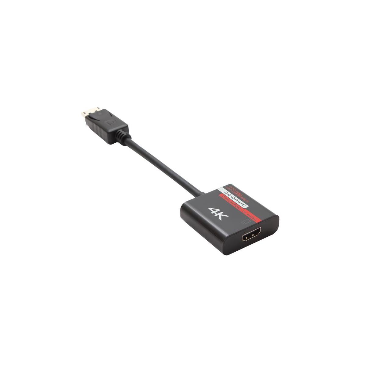 Image of Hall Research GC-DP-HD DisplayPort to HDMI Active Adapter Cable