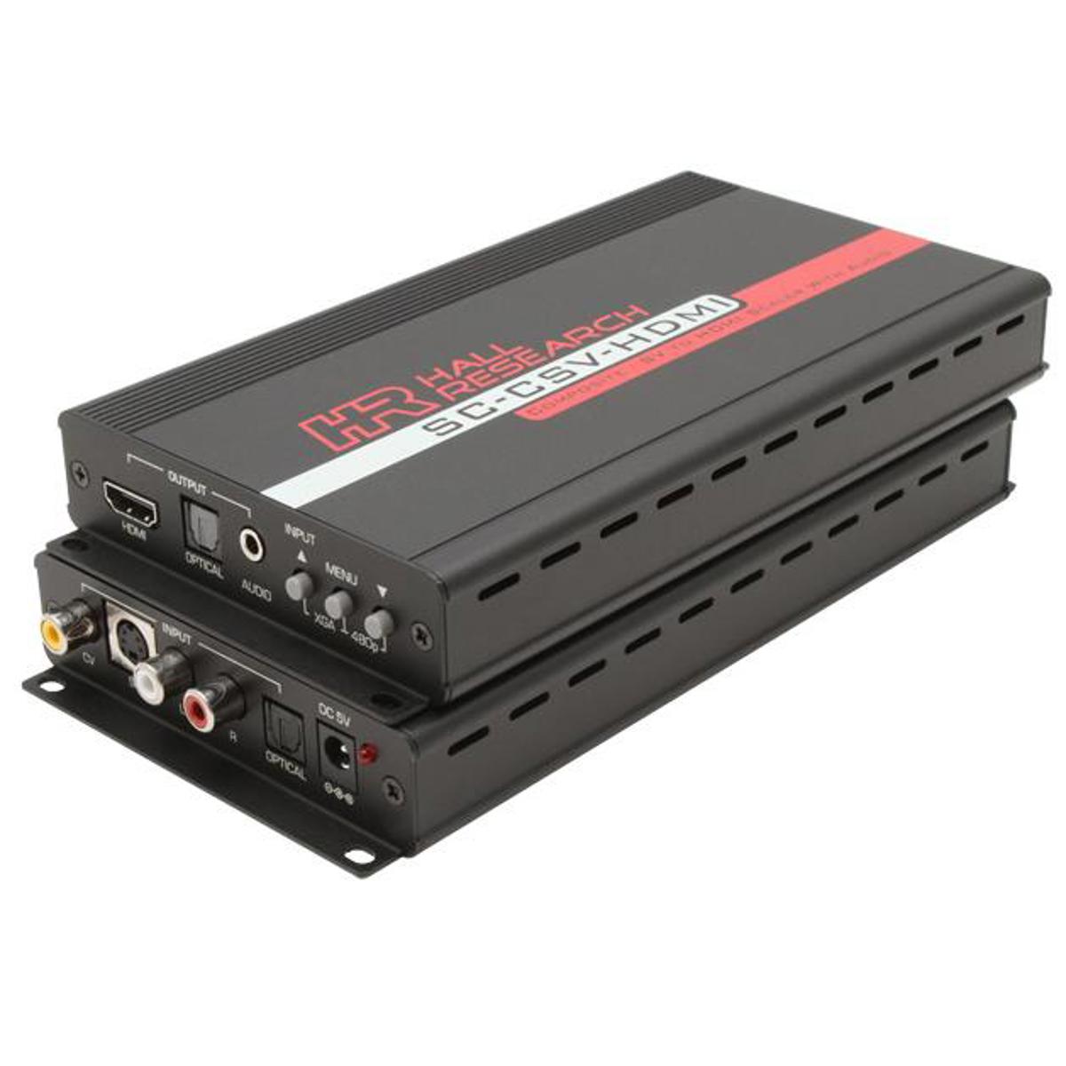 

Hall Research Composite and S-Video to HDMI Video Processor