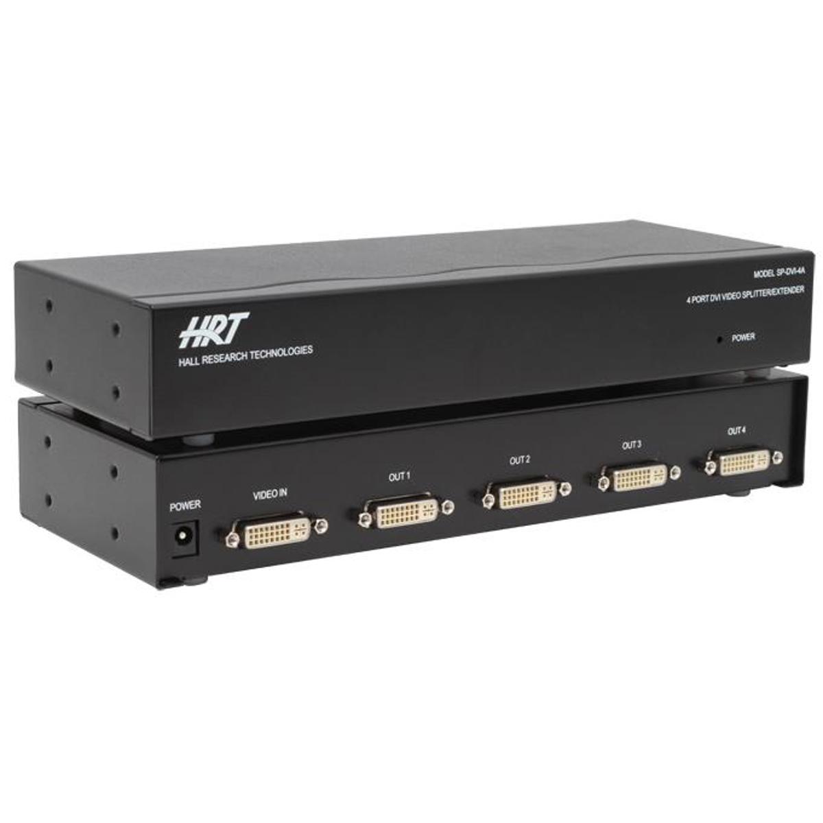 

Hall Research SP-DVI-4A 4 Port DVI Splitter/Extender