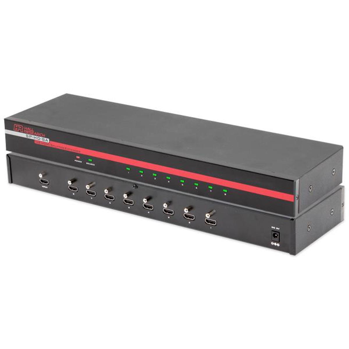 

Hall Research SP-HD-8A 8 Channel HDMI Video Splitter/Extender