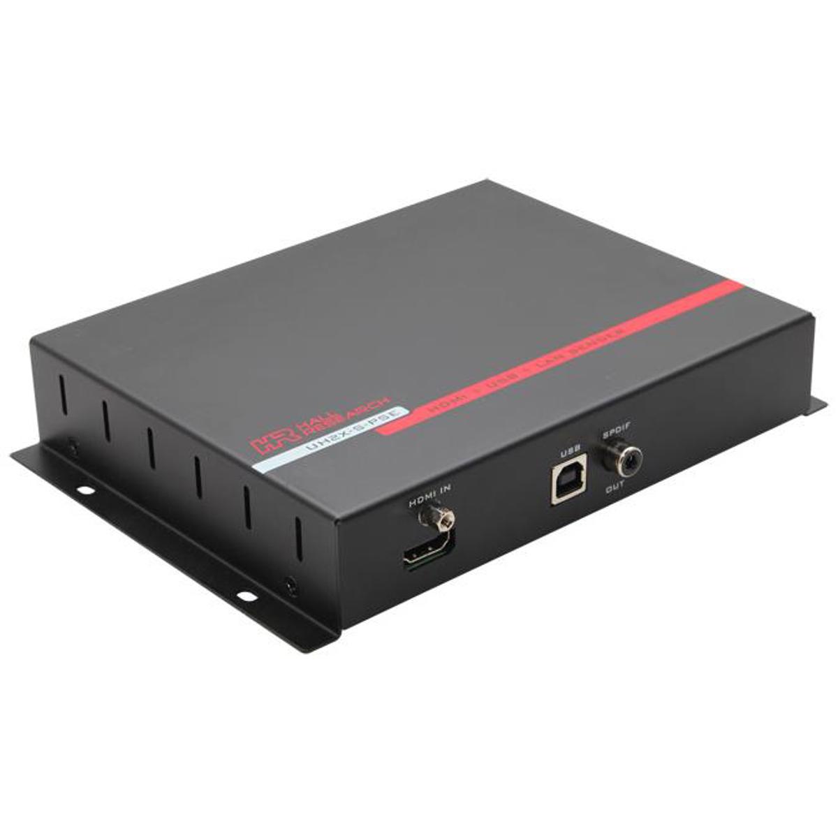 

Hall Research UH2X-S-PSE HDMI + USB + LAN over UTP Sender with HDBaseT and PoH