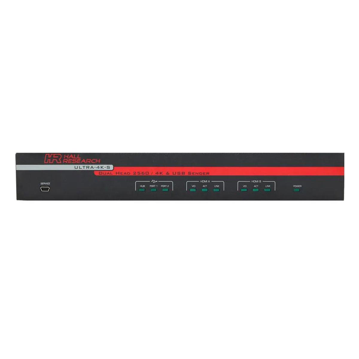 

Hall Research ULTRA-4K-S Dual 4K UHD HDMI & USB 2.0 Extender, Sender