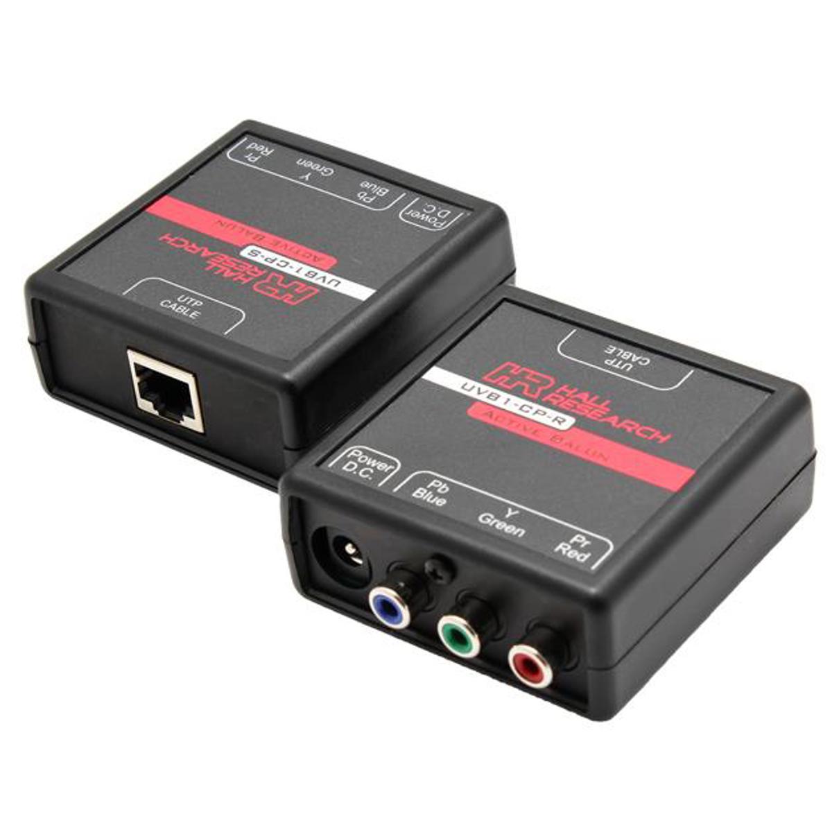

Hall Research UVB1-CP Component Video (YPbPr) Active Balun Extension Kit