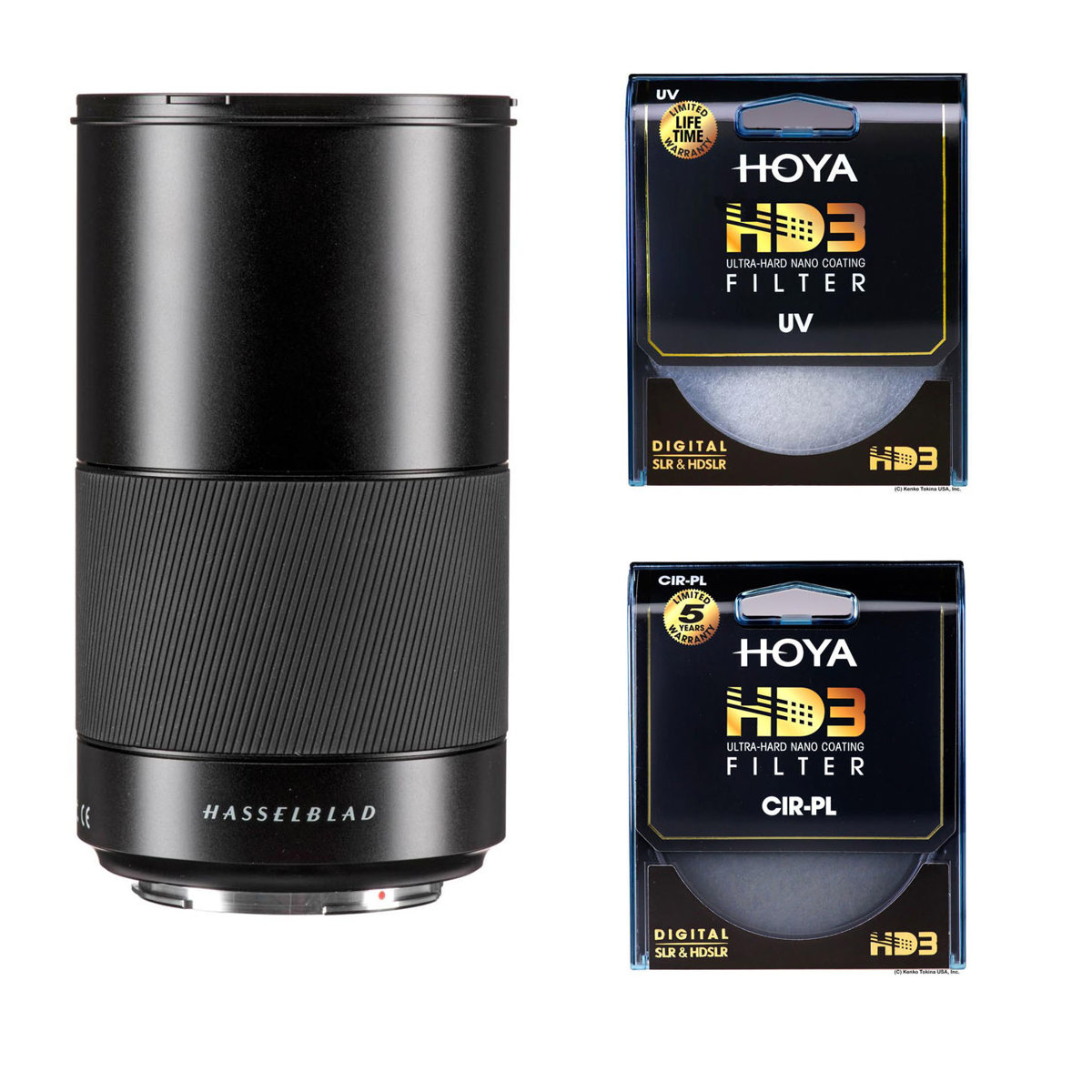 

Hasselblad 120mm f/3.5 XCD Macro Lens with Hoya 77mm HD3 UV & CPL Filter Kit