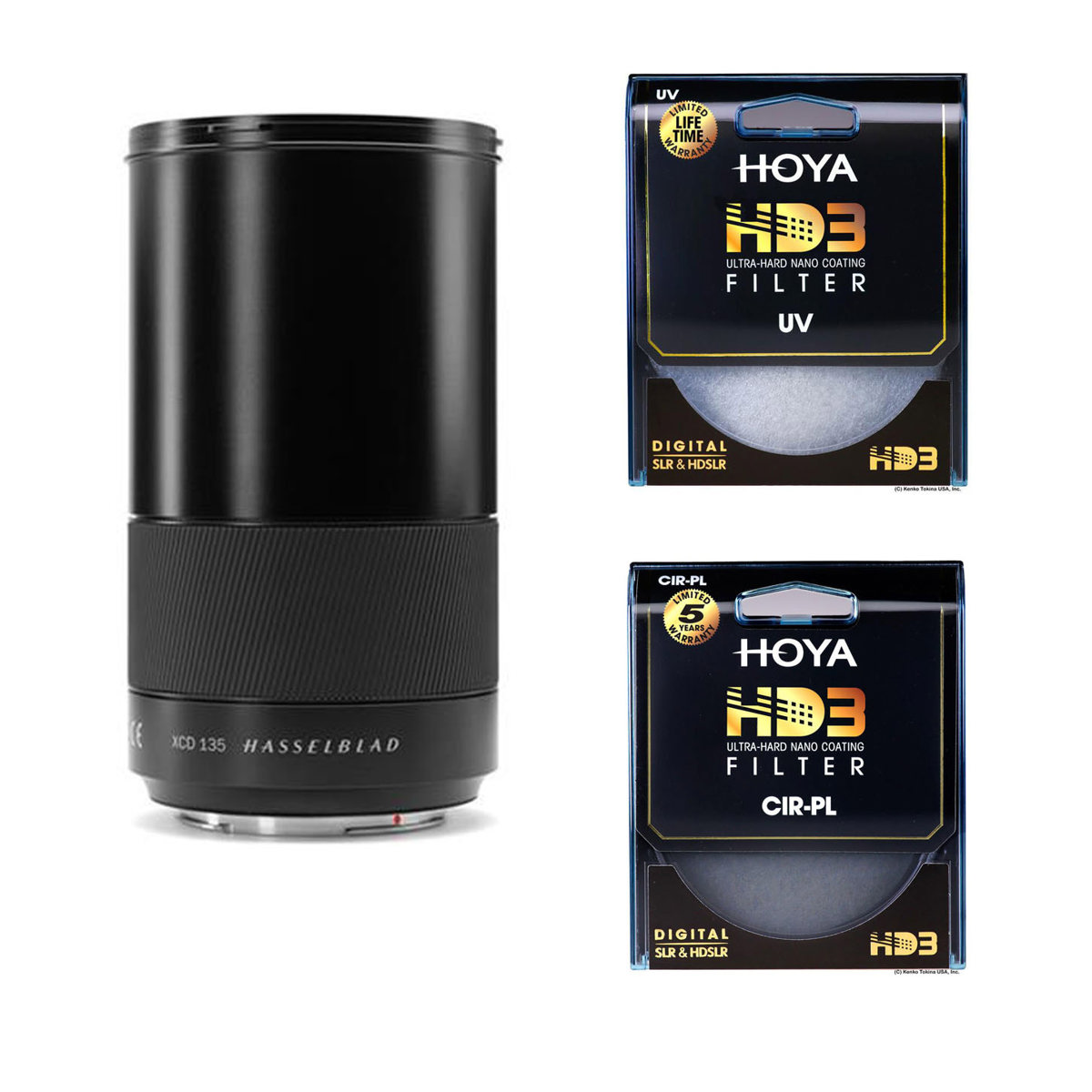 

Hasselblad 135mm f/2.8 XCD Lens w/1.7x Converter for X1D Hoya 77mm Filter Kit