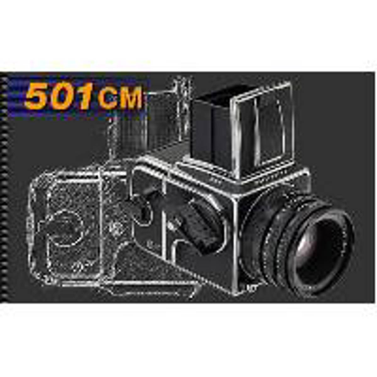 

Hasselblad 501CM Medium Format Camera Body (Chrome) with Split Image Accute Matte Focusing Screen & Waist Level Finder