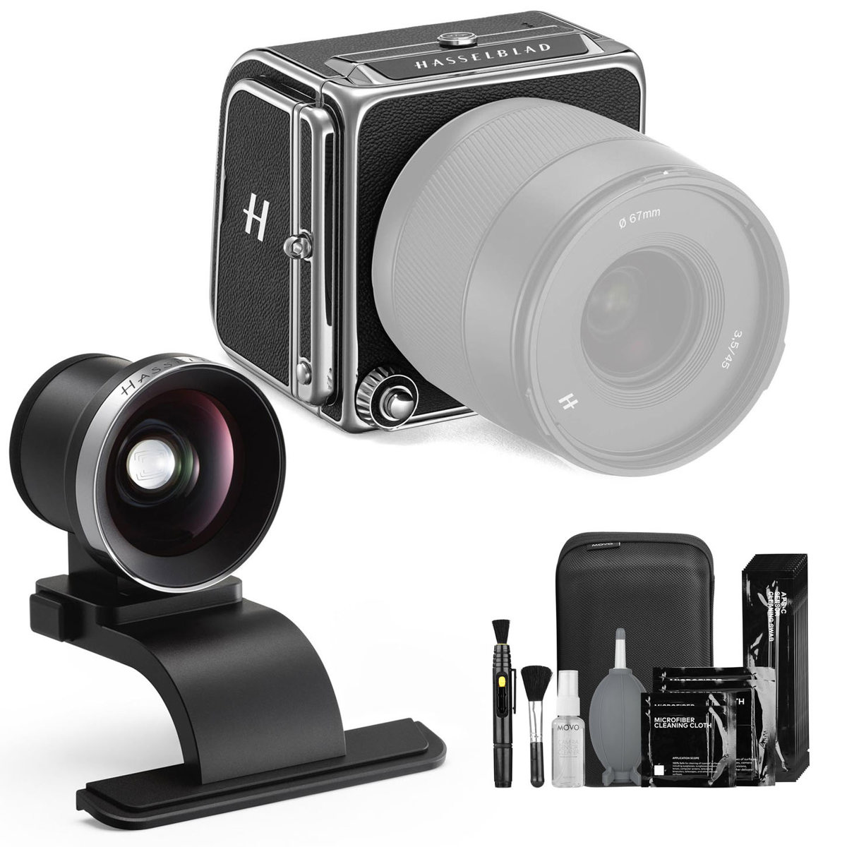 

Hasselblad 907X 50C 50MP MF Mirrorless Camera Body with Optical Viewfinder Kit