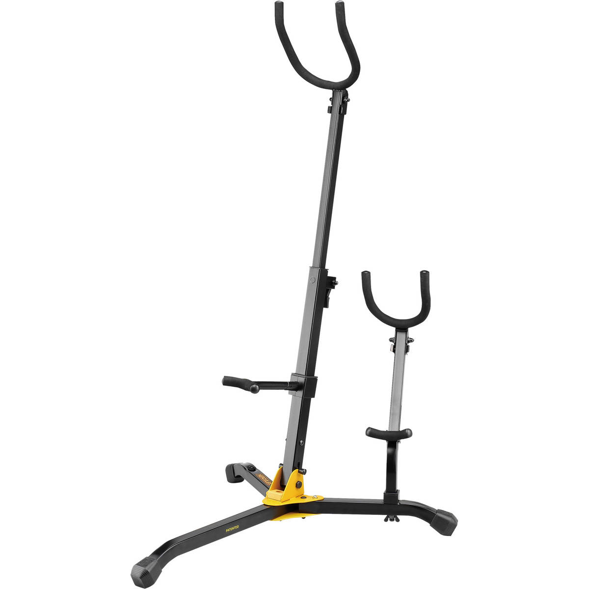 

Hercules Stands DS536B Baritone Saxophone Stand, Alto/Tenor Saxophone Attachment