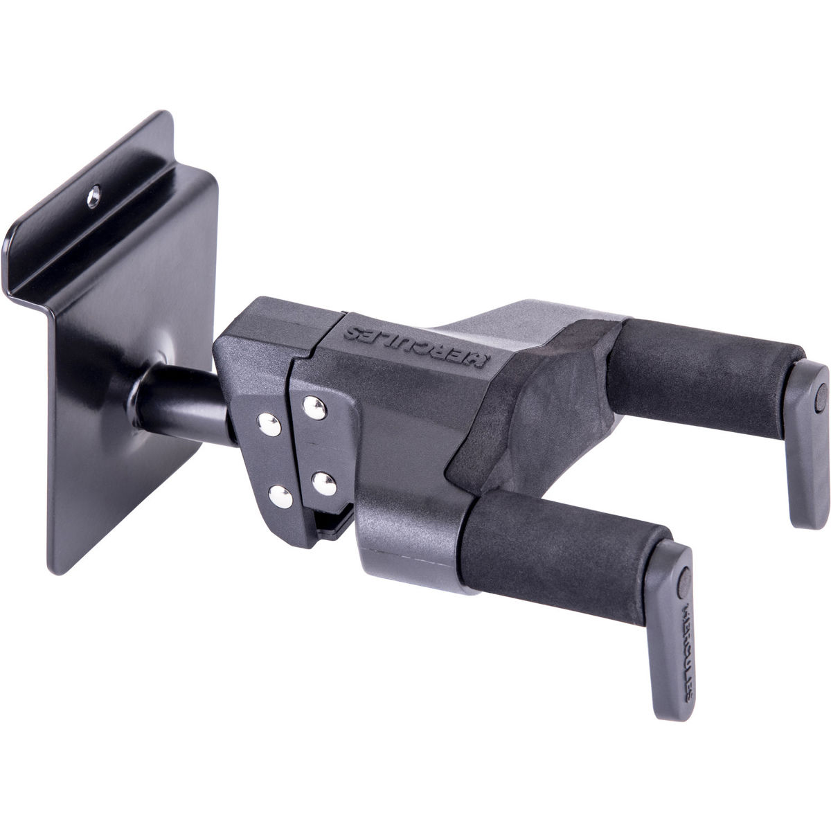 

Hercules Stands GSP39SB PLUS Auto-Grip Slat Wall-Mount Guitar Hanger w/Short Arm
