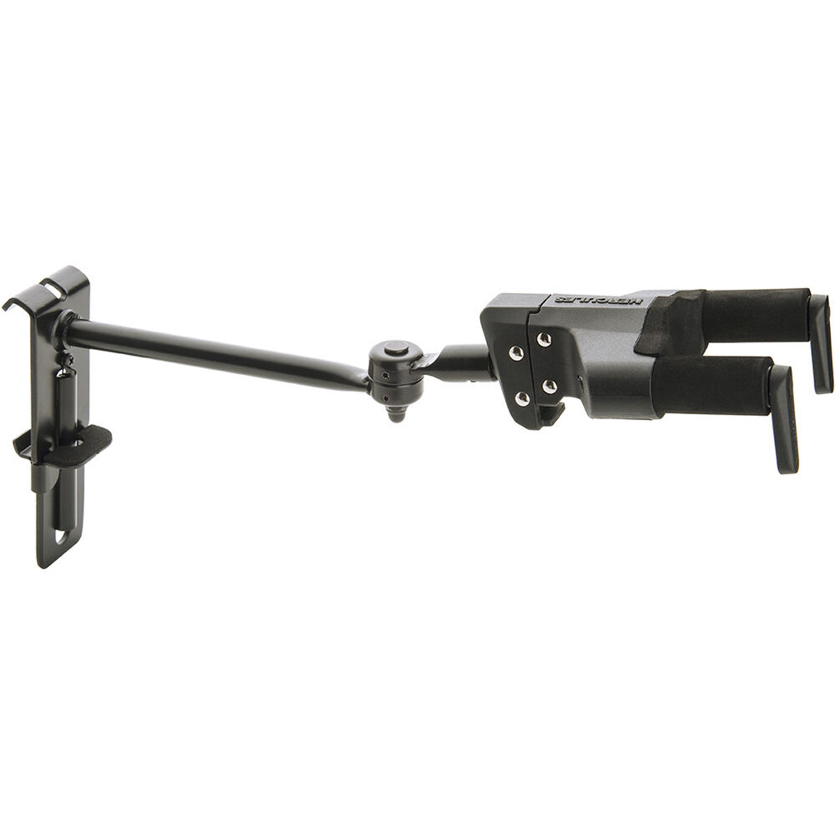 

Hercules Stands GSP50HB PLUS Auto-Grip Grid Wall-Mount Guitar Hanger w/Long Arm