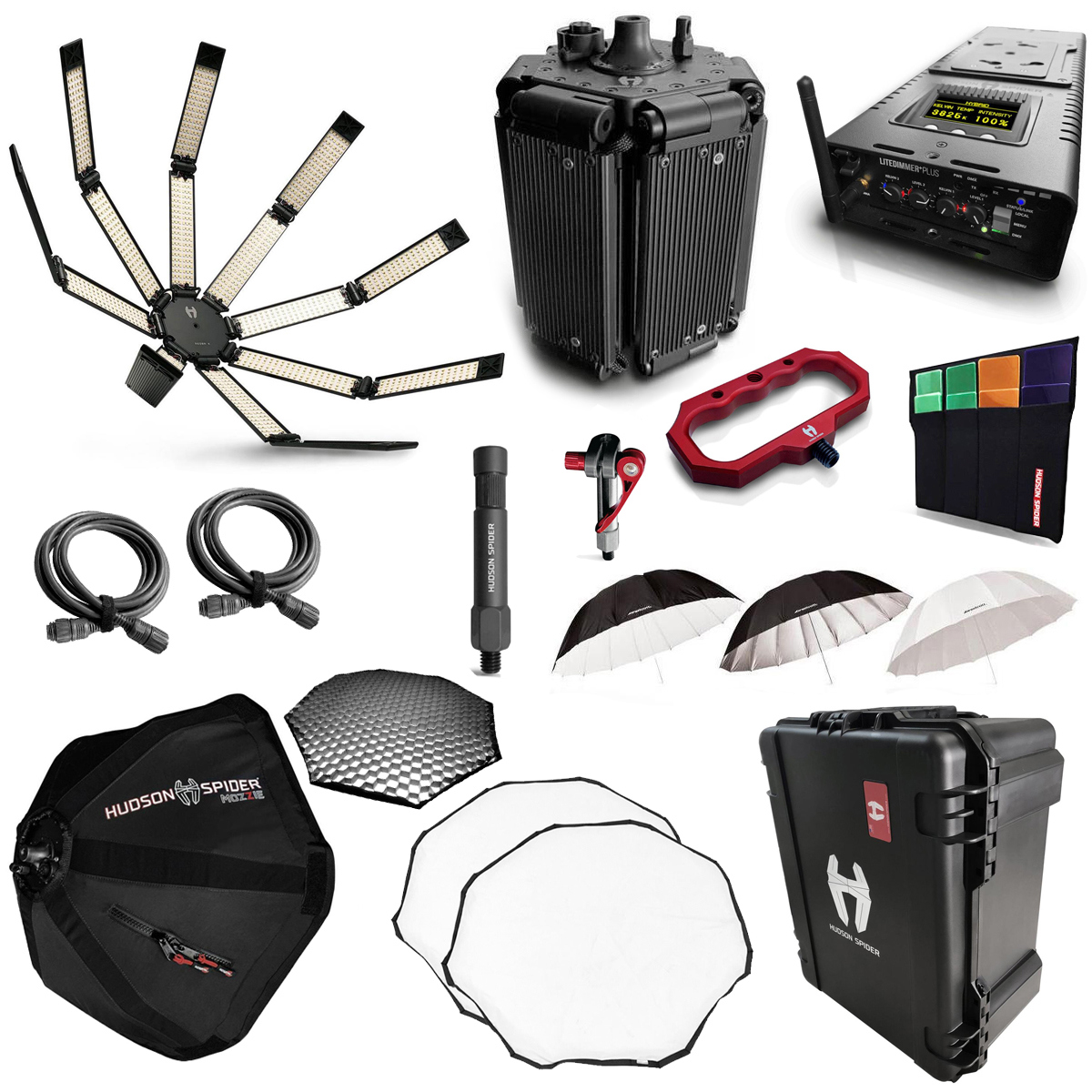 

Hudson Spider REDBACK Lamp Kit with The Lot