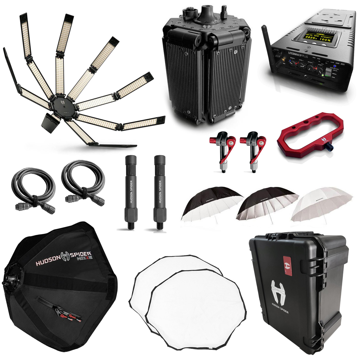 

Hudson Spider MOZZIE in a REDBACK Lamp Kit