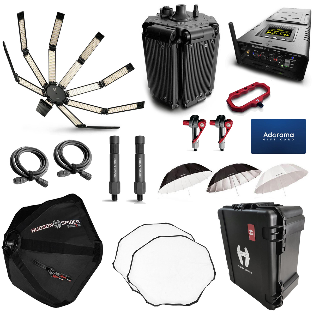 

Hudson Spider MOZZIE in a REDBACK Lamp Kit With Adorama $449.00 Gift Certificate