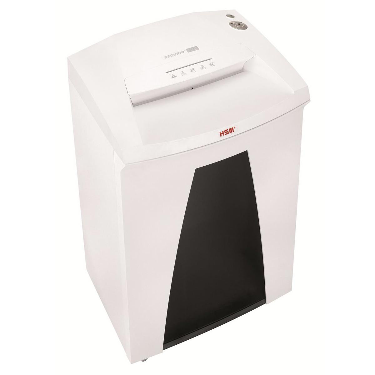 

HSM SECURIO B32c 17-19 Sheet 3/16x1-1/8" Cross Cut Paper Shredder, White