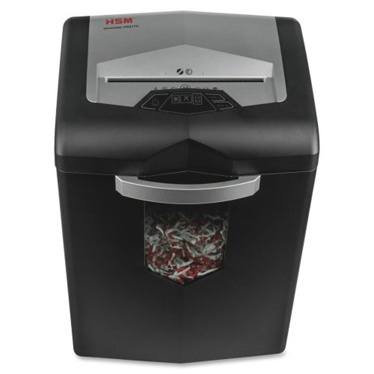

HSM ShredStar PS817C Cross-Cut Shredder, Black/Silver