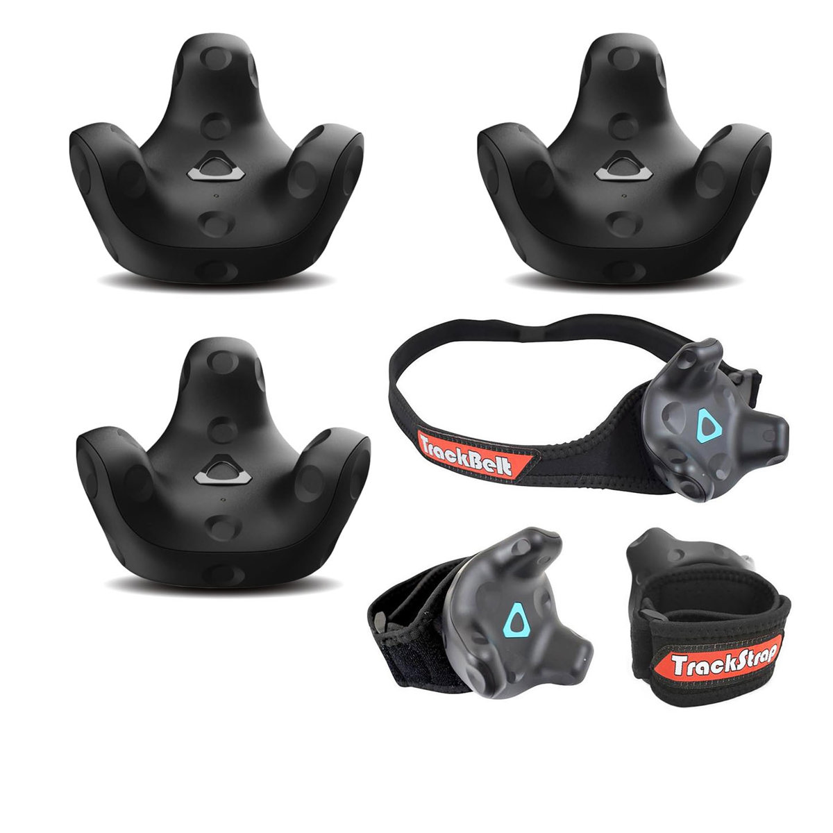 

HTC 3 Pack VR VIVE Tracker (3.0) with Rebuff Reality TrackBelt + 2 TrackStraps