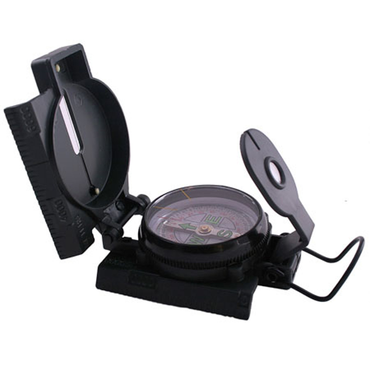 

Humvee Gear CampCo Humvee Gear Military Style Lensatic Compass, Olive Drab