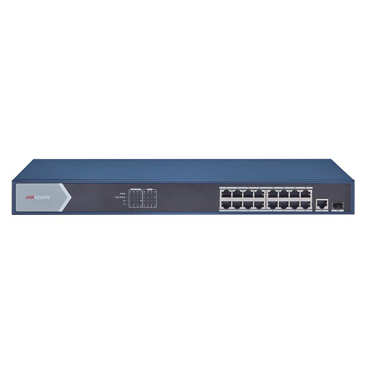 

Hikvision DS-3E0518P-E 16-Port Gigabit PoE Unmanaged Switch