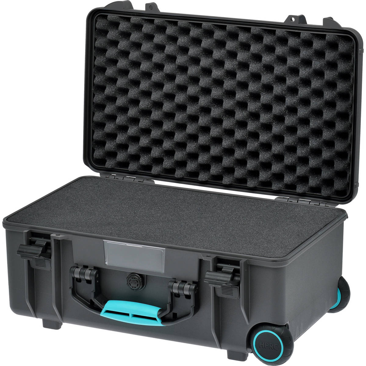 

HPRC 2550 Wheeled Waterproof Hard Case with Cubed Foam, Gray