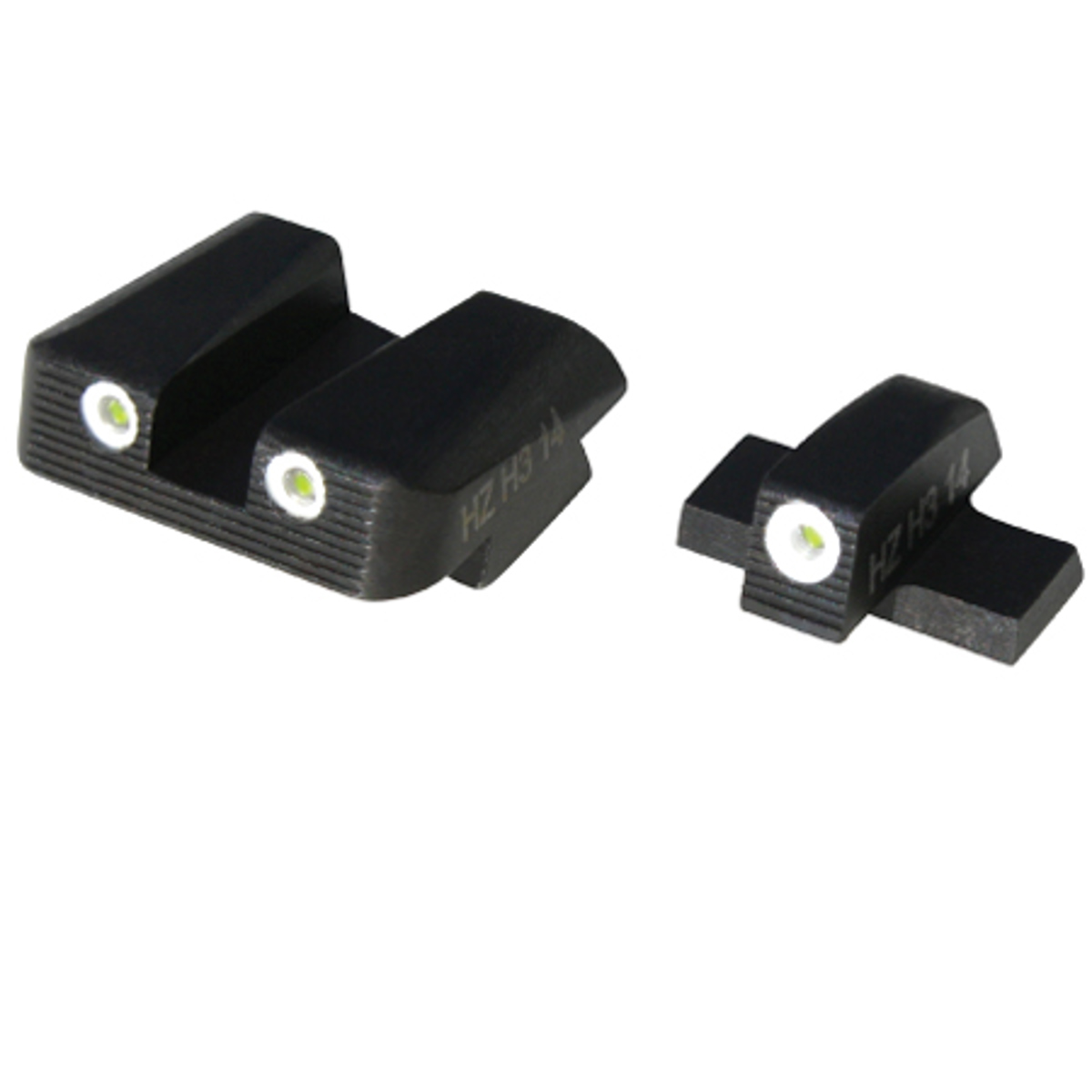

HiViz NITESIGHT Tritium #8 Front and #8 Rear Set for Sig Sauer P-Series Pistols