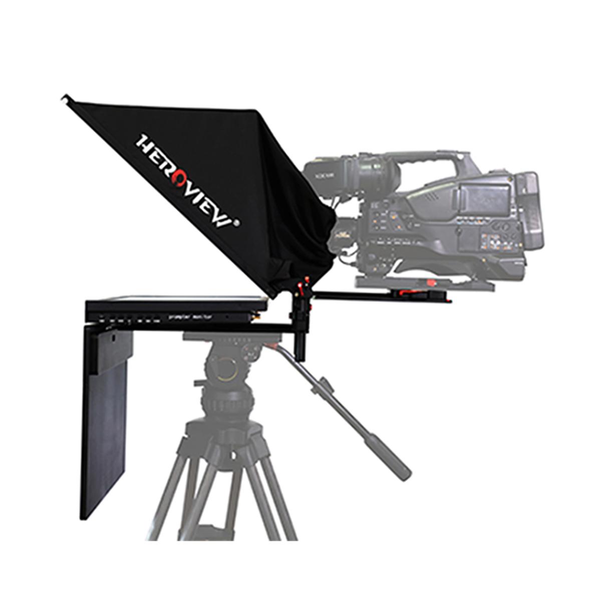 

HEROVIEW D Series 19" 1000 nits Studio Teleprompter w/Monitor,HDMI/VGA/SDI