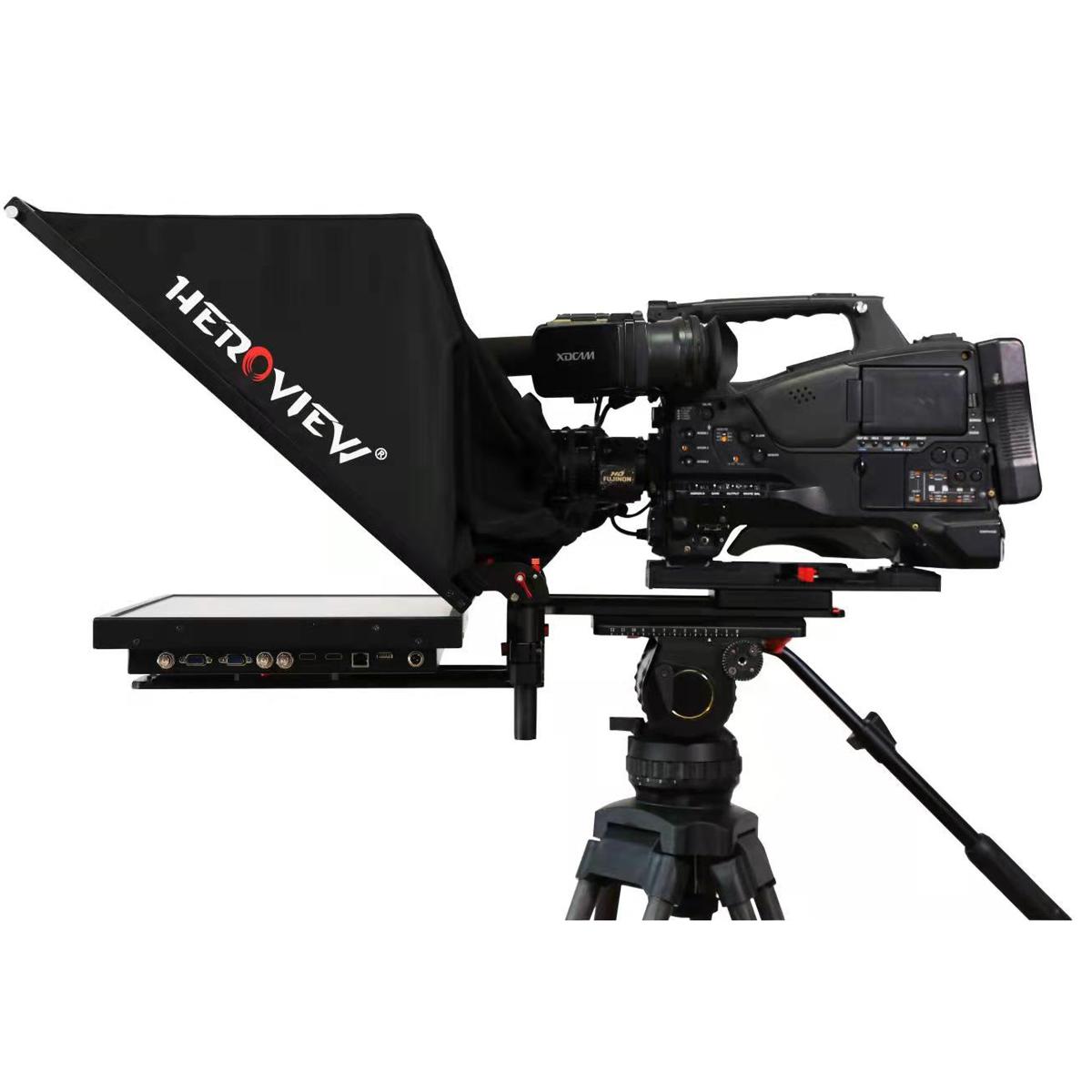 

HEROVIEW D Series 19" 1600 nits Studio Teleprompter, HDMI/VGA Interface