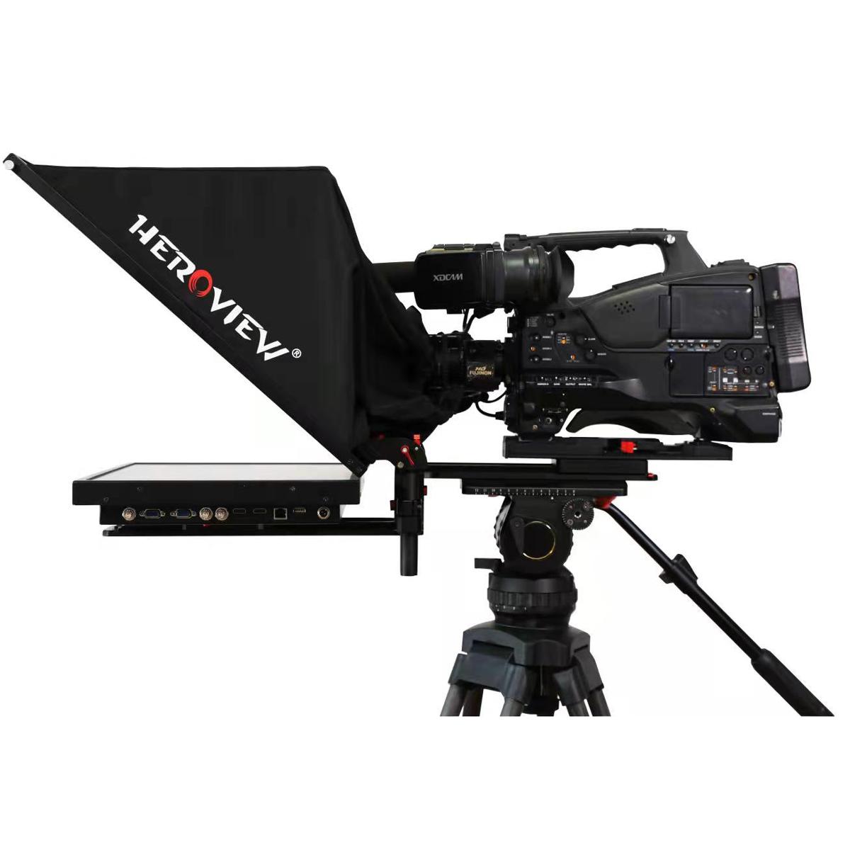 Image of HEROVIEW D Series 19&quot; 1600 nits Studio Teleprompter