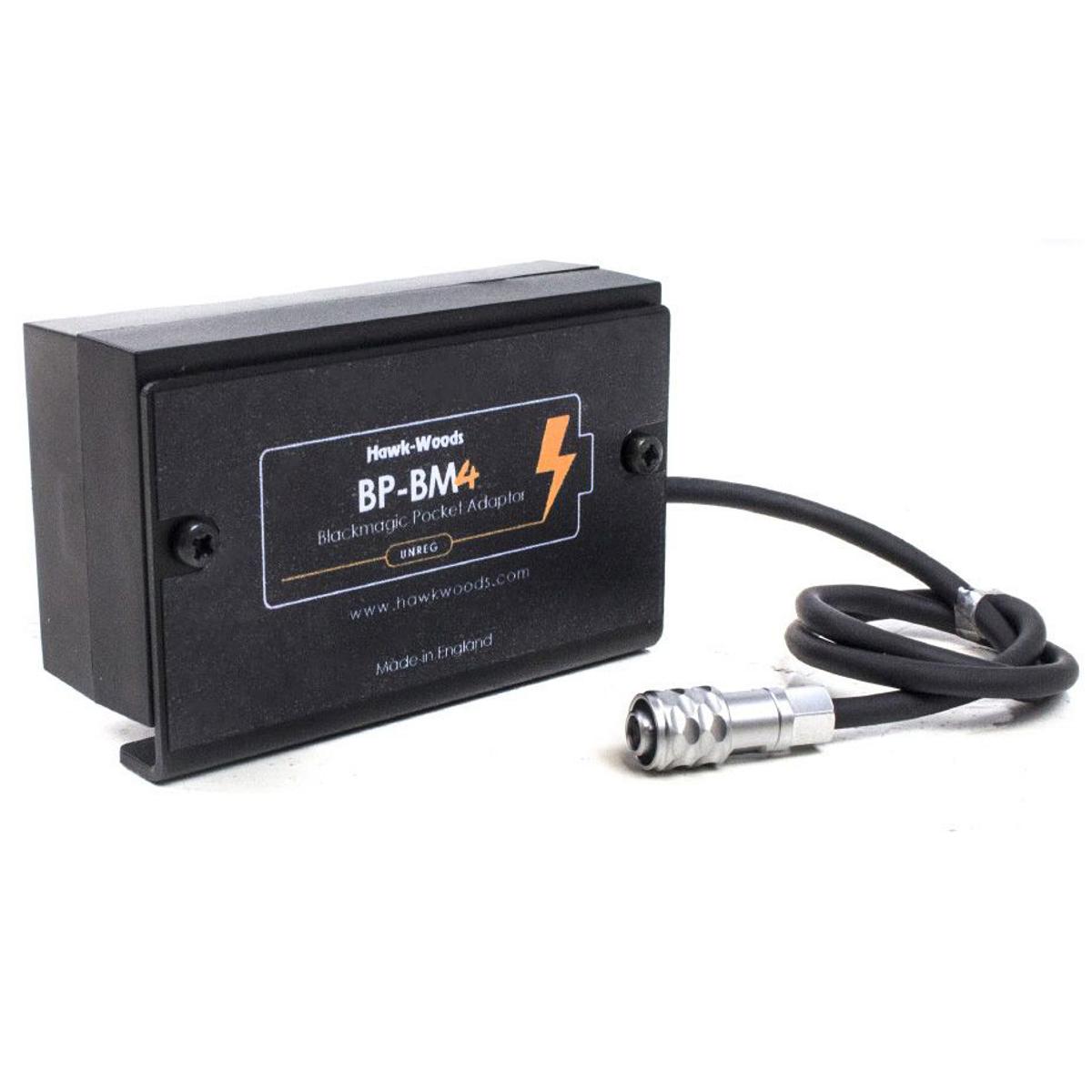 

Hawk Woods BP-BM4 Power Adaptor for Blackmagic Pocket Cinema Camera 4K