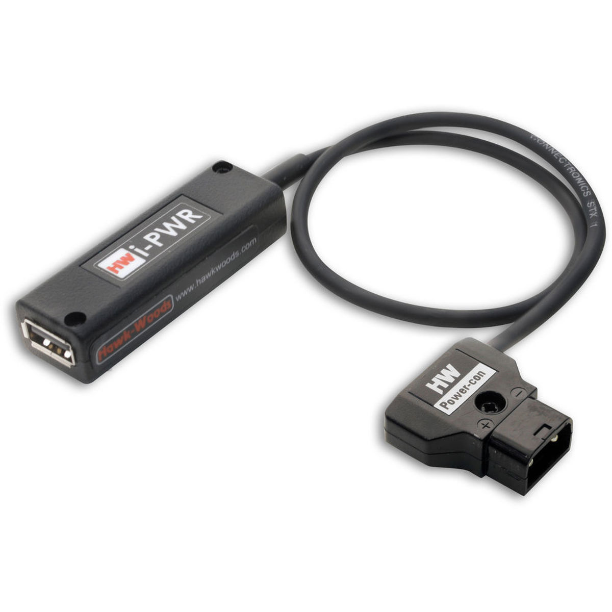 

Hawk Woods I-PW1 15cm powerCON Male to USB-A Female Charging Adapter