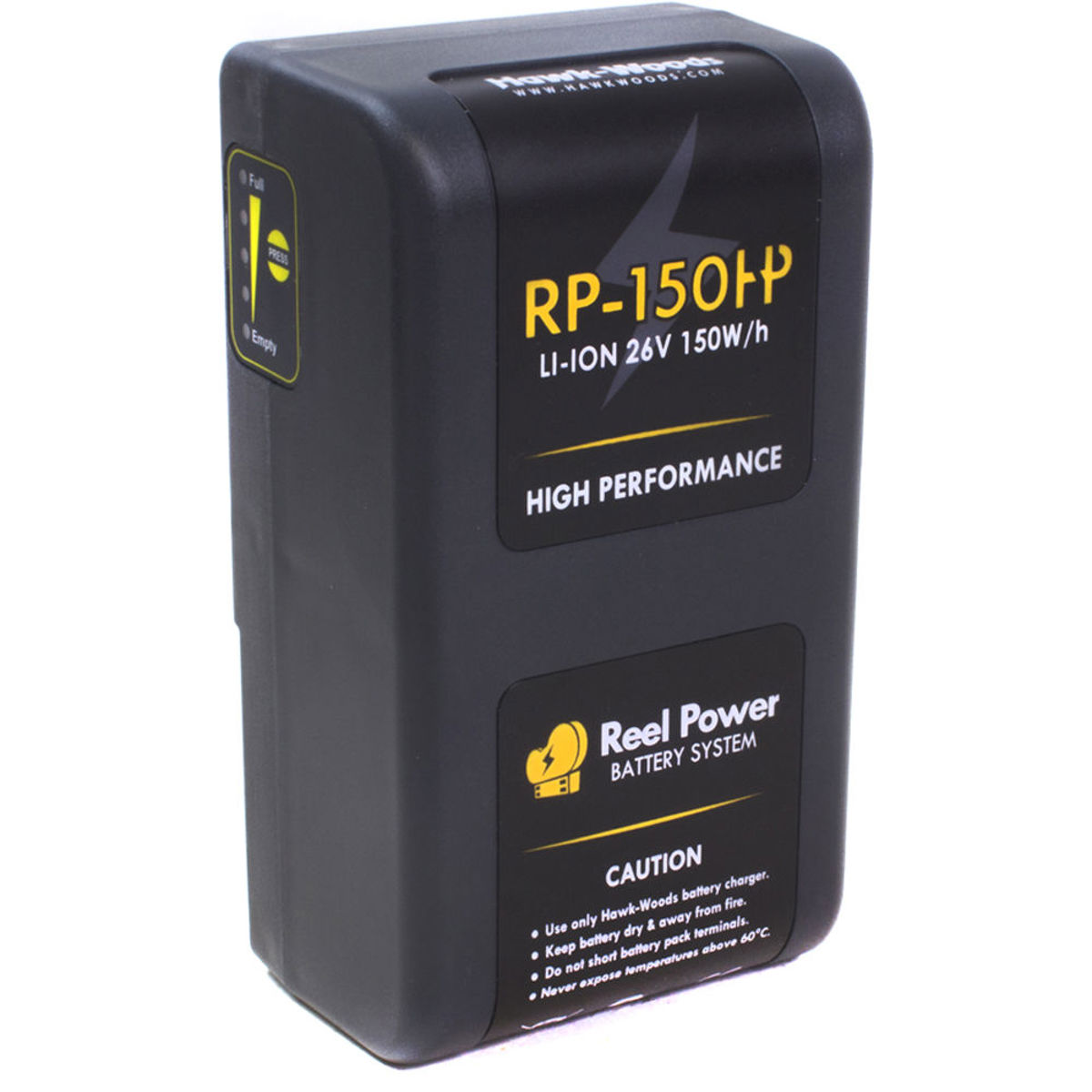 

Hawk Woods H-Series RP-150H 26V 150W Li-Ion Reel Power Battery Pack