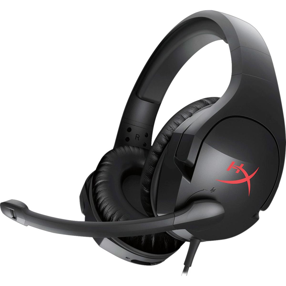 

HyperX Cloud Stinger Wired Gaming Headset, Black/Red