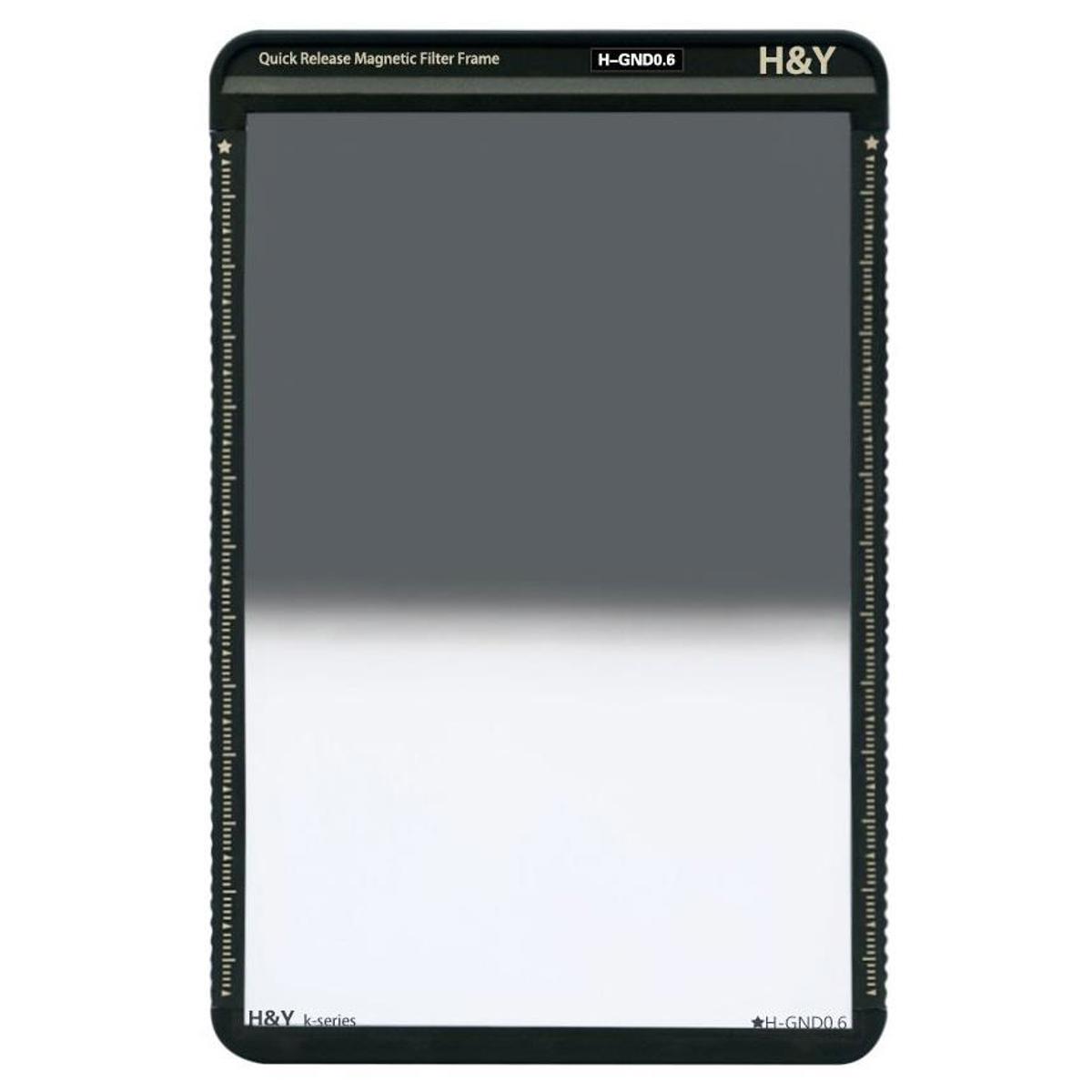 

H&Y 100x150mm Hard GND 0.6 Filter (2-Stops), Quick Release Magnetic Filter Frame
