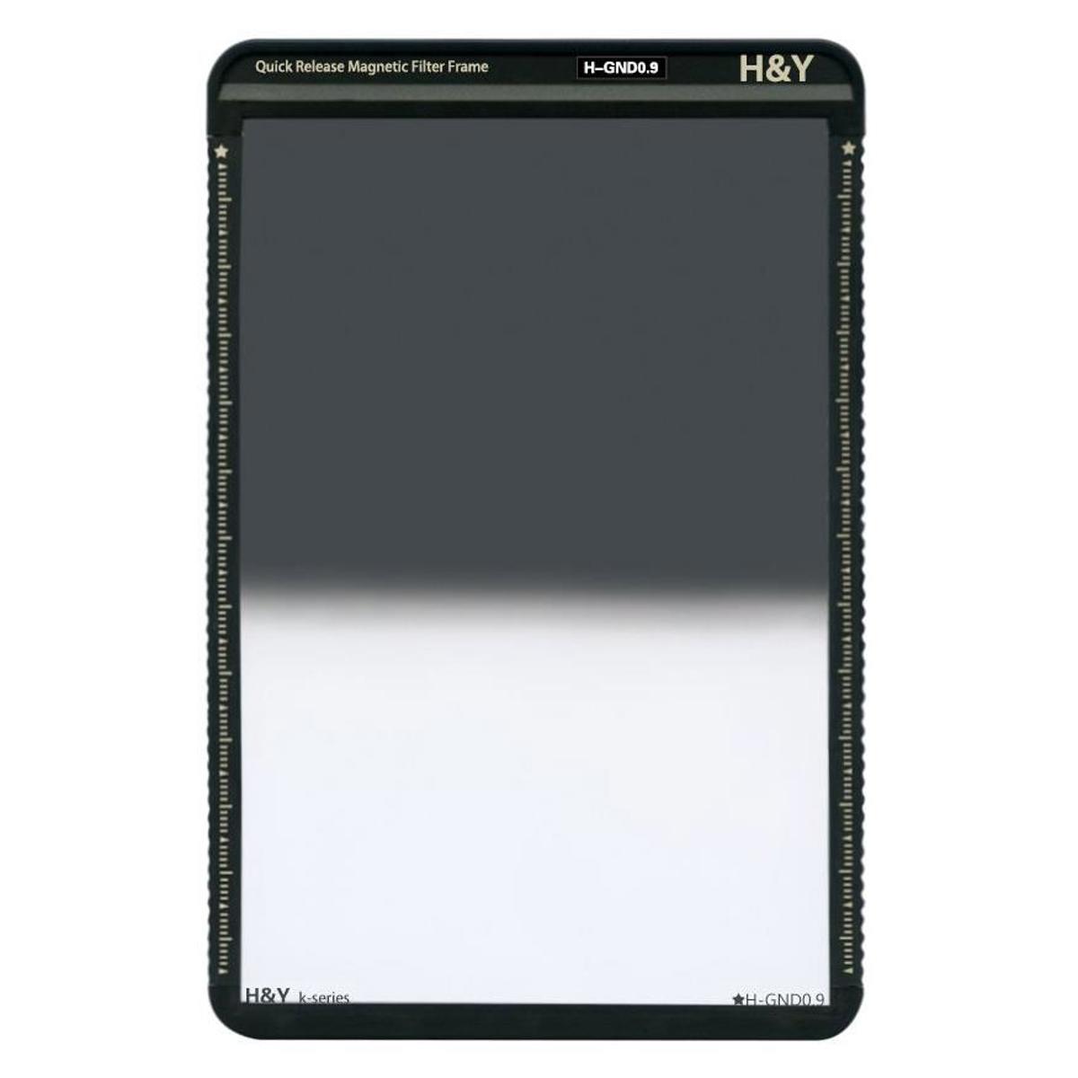 

H&Y 100x150mm Hard GND 0.9 Filter (3-Stops), Quick Release Magnetic Filter Frame