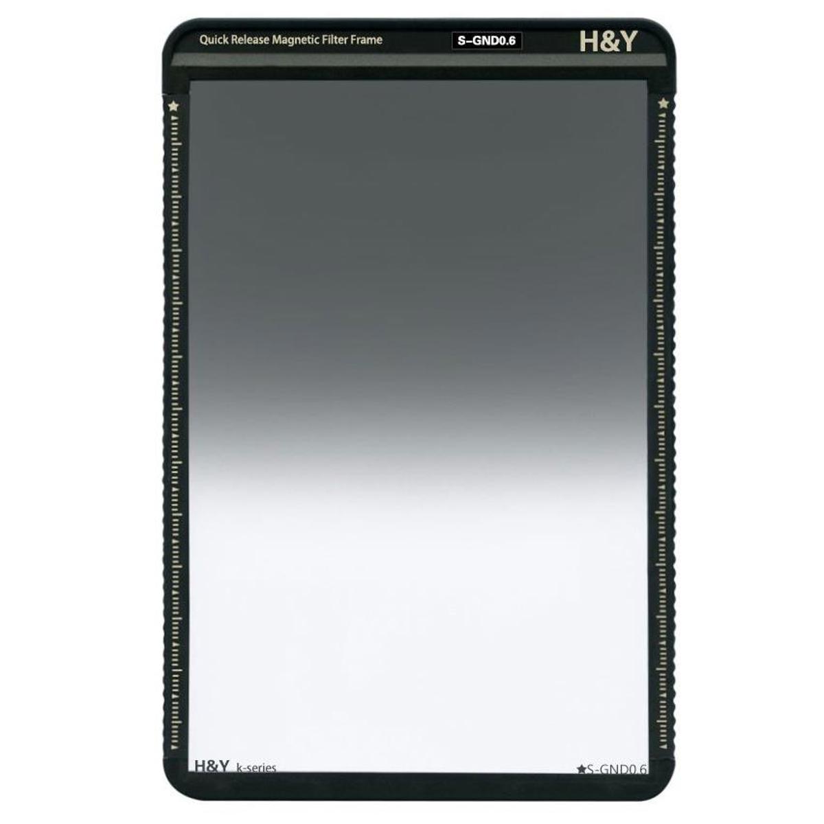

H&Y 100x150mm Soft GND 0.6 Filter (2-Stops), Quick Release Magnetic Filter Frame