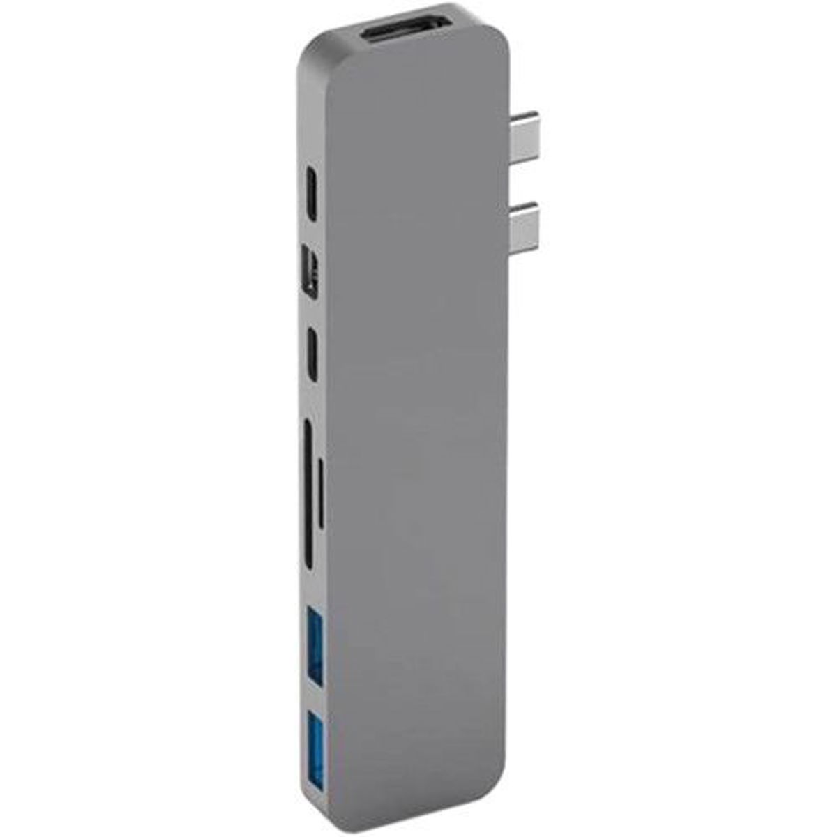 

Hyper HyperDrive PRO 8-In-2 USB-C Hub for MacBook Pro & MacBook Air, Space Gray