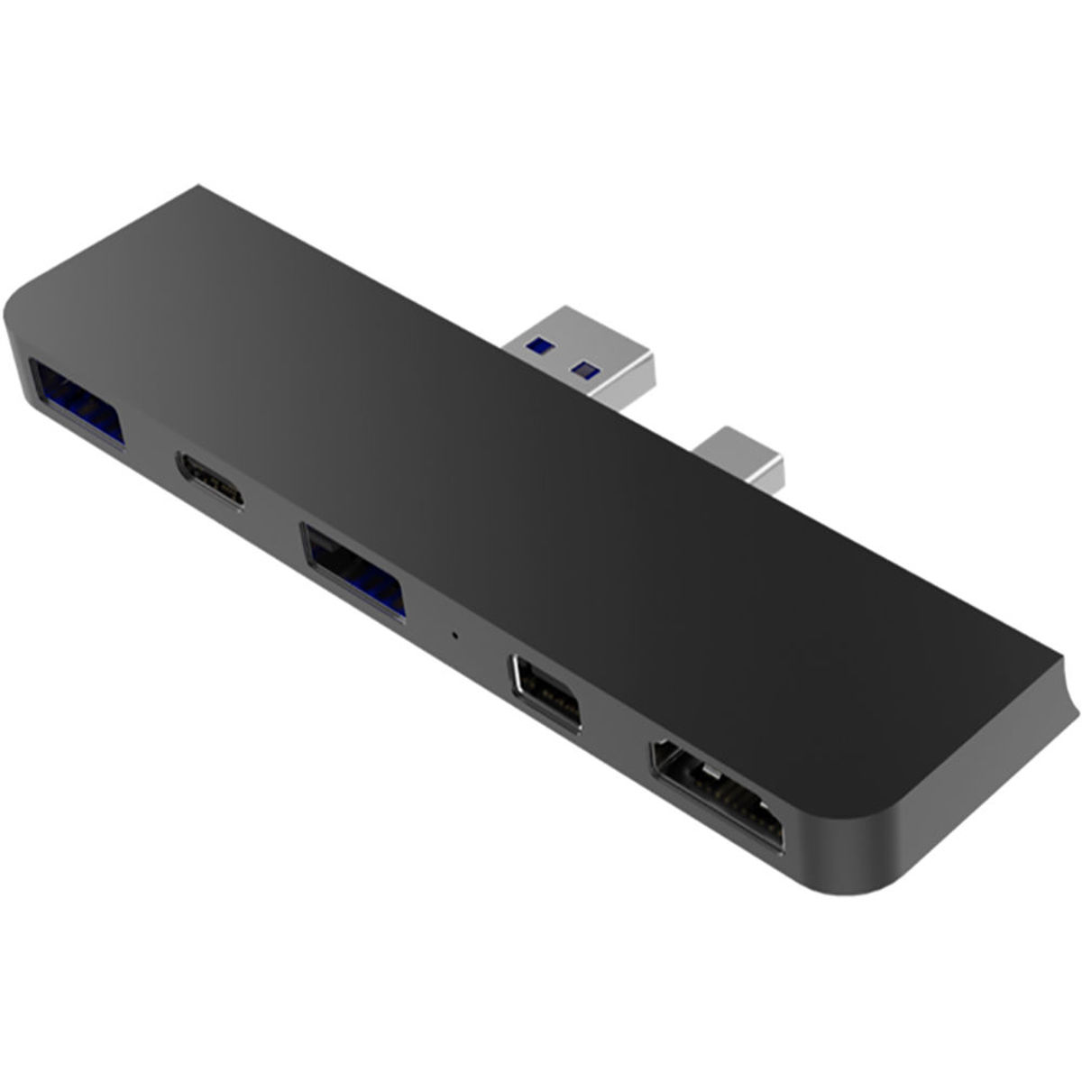 

Hyper HyperDrive 5-In-2 Hub for Microsoft Surface Pro 4/5/6, Black