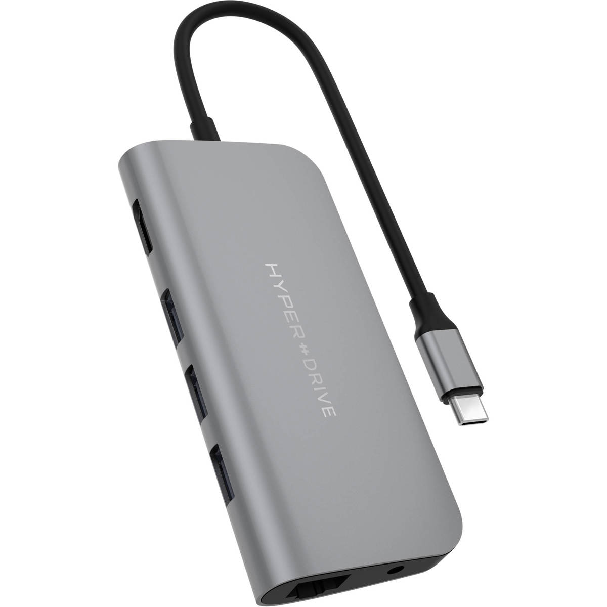 

Hyper HyperDrive POWER 9-In-1 USB-C Hub for iPad Pro, MacBook Pro/Air,Space Gray