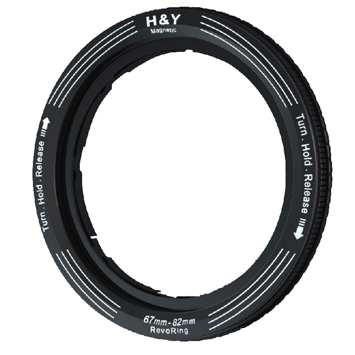 

H&Y 82-95mm RevoRing Swift Magnetic Variable Adapter for Magnetic Clip-on Filter
